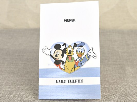 meniu botez tren Mickey Disney 6723